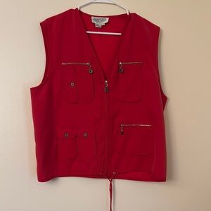 Baldanza Sportivo Red Silk Utility Vest
